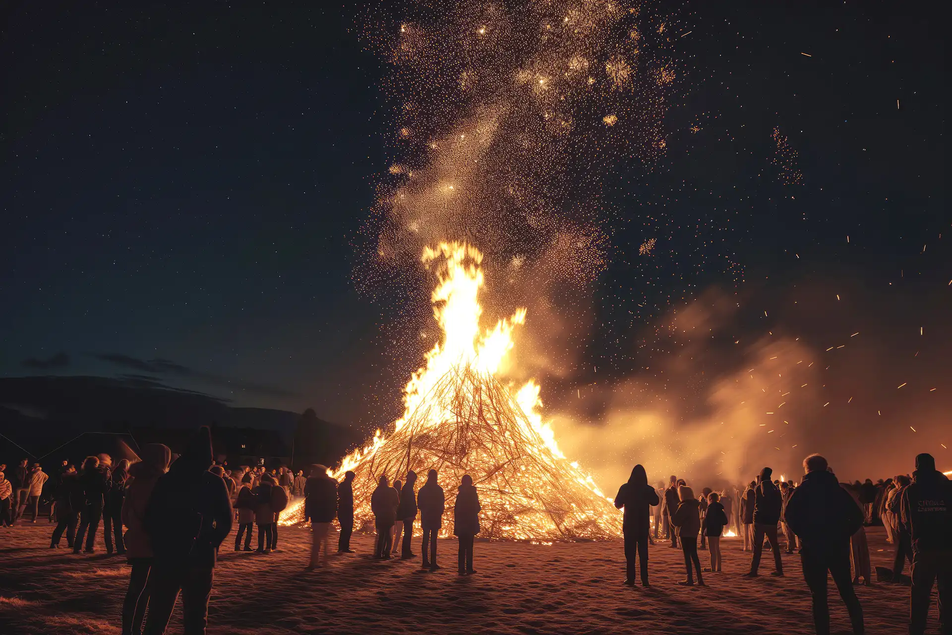 bonfire night event at twice brewed inn